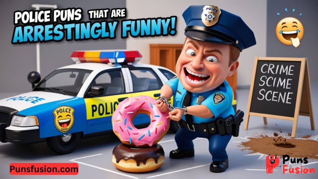 Flashing the Badge of Comedy: Witty Police Puns for Law Enforcement Fans