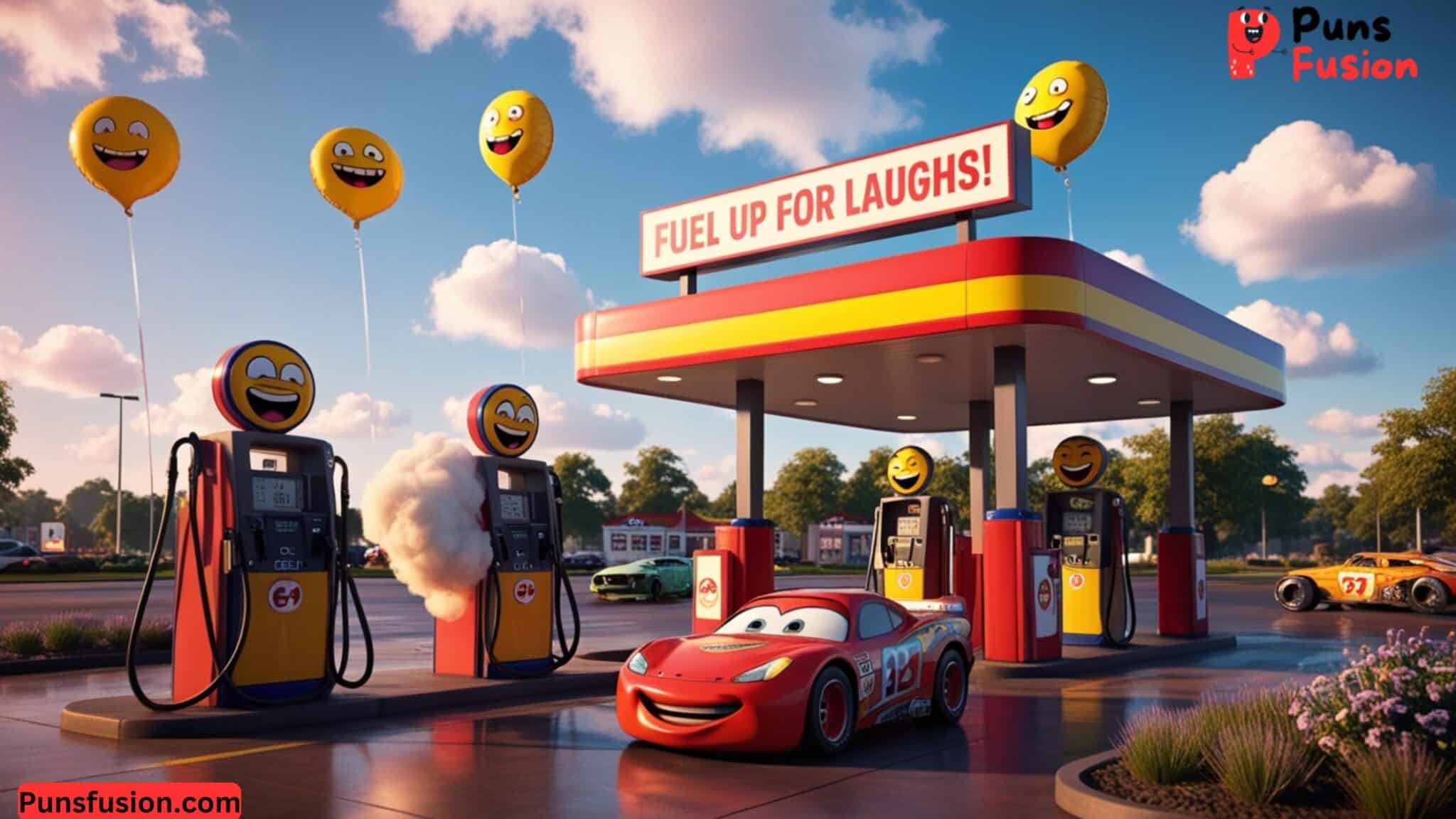 199 Gas Puns That Are a Total Blast! - Puns Fusion