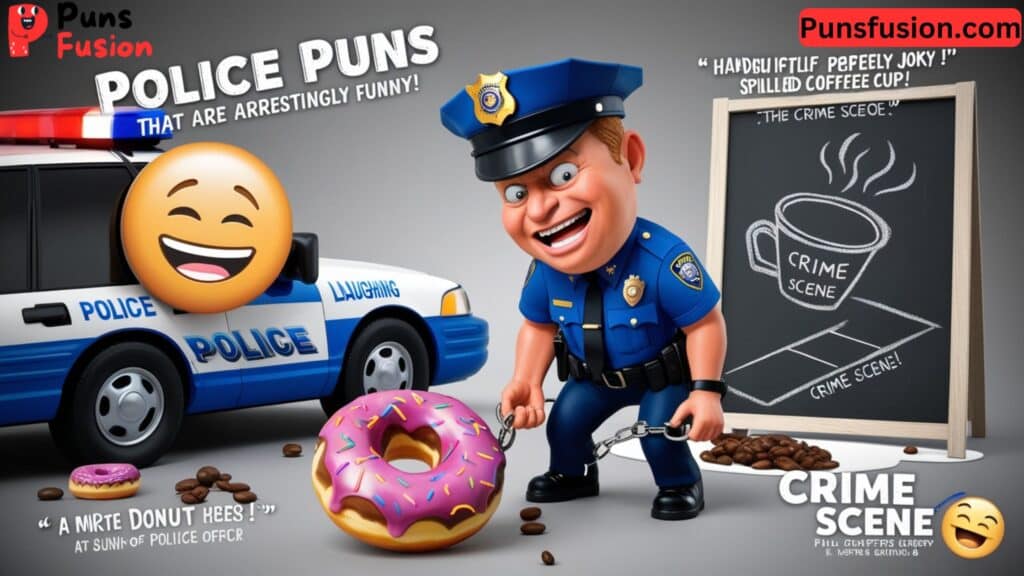 Donuts and Giggles: Serving Up Police Puns with a Side of Smiles