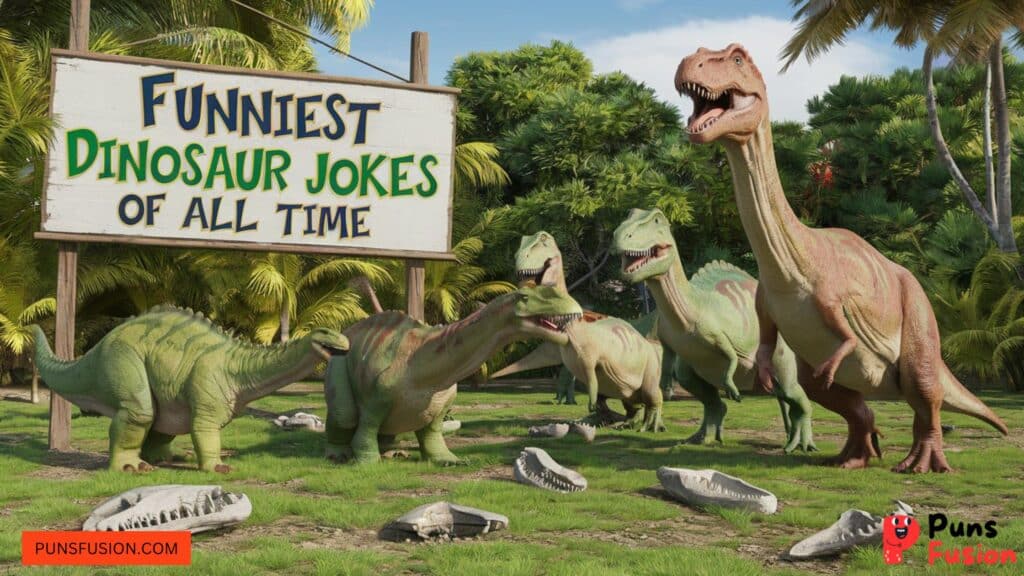 Dinosaur may be old, but these jokes are brand new!