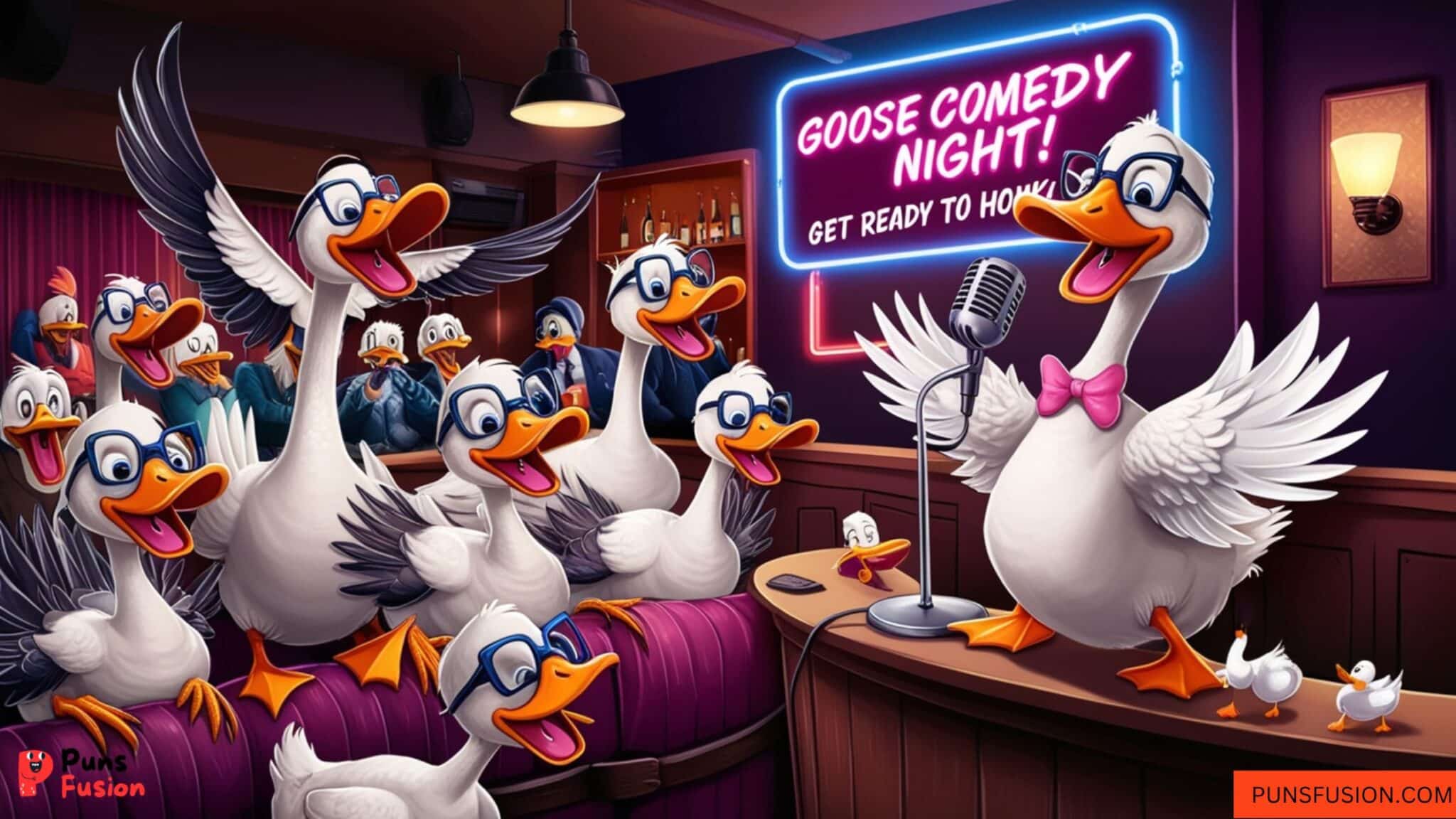 164 Funny Goose Puns And Jokes: Quack Your Way to Laughter - Puns Fusion