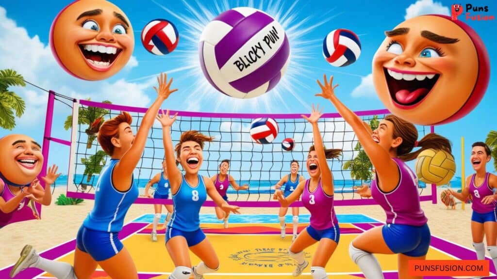 Volley into Victory: Puns That Set the Stage for Success