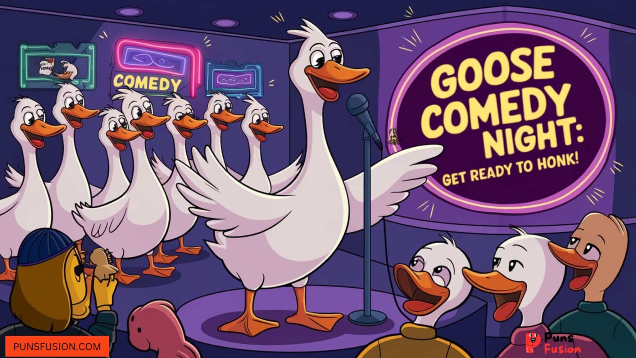 164 Funny Goose Puns And Jokes: Quack Your Way to Laughter - Puns Fusion