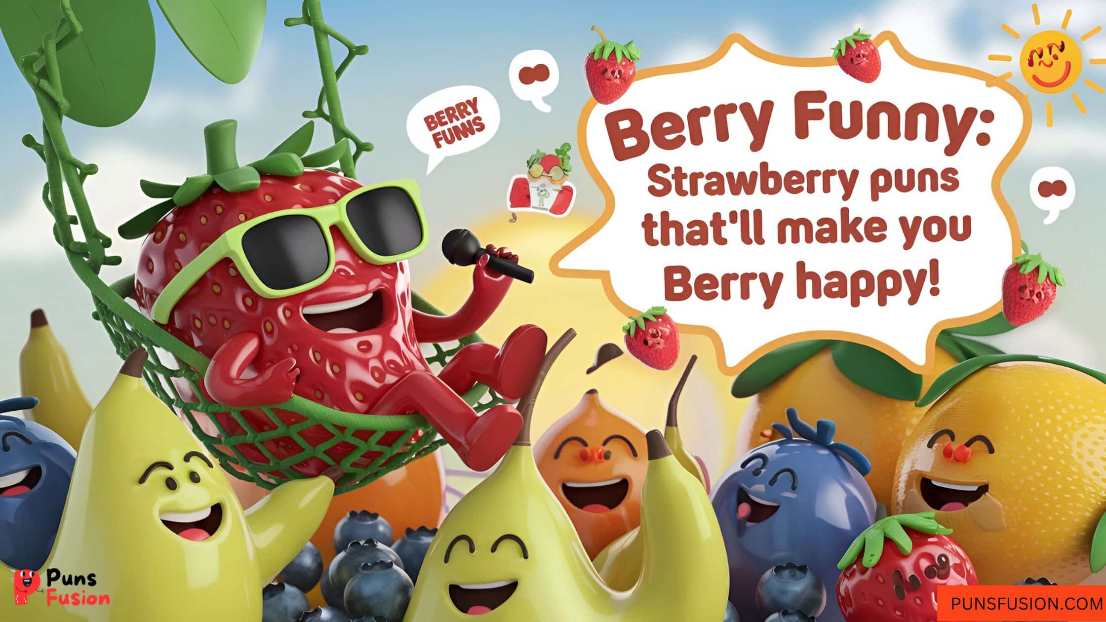 Berry Funny: Strawberry Puns That’ll Make You Berry Happy!