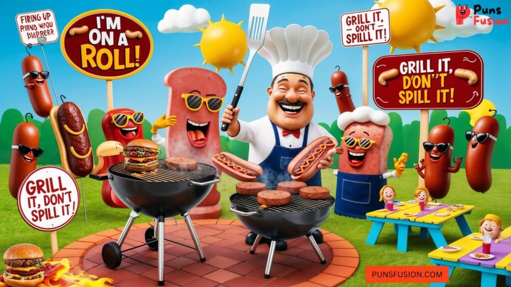 Funny BBQ Puns And Jokes: Firing Up and Fun Times