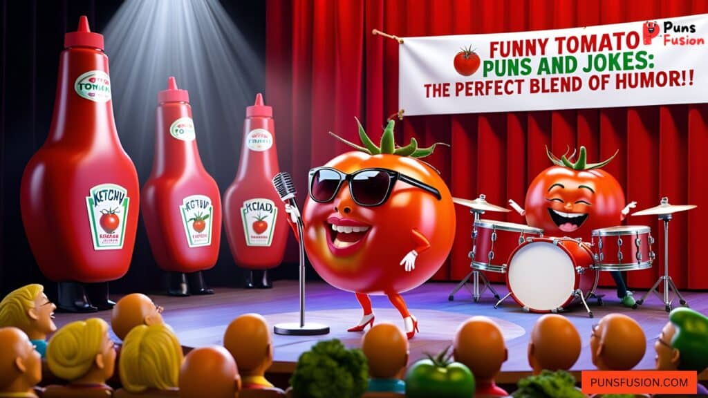 224 Funny Tomato Puns and Jokes: The Perfect Blend of Humor - Puns Fusion