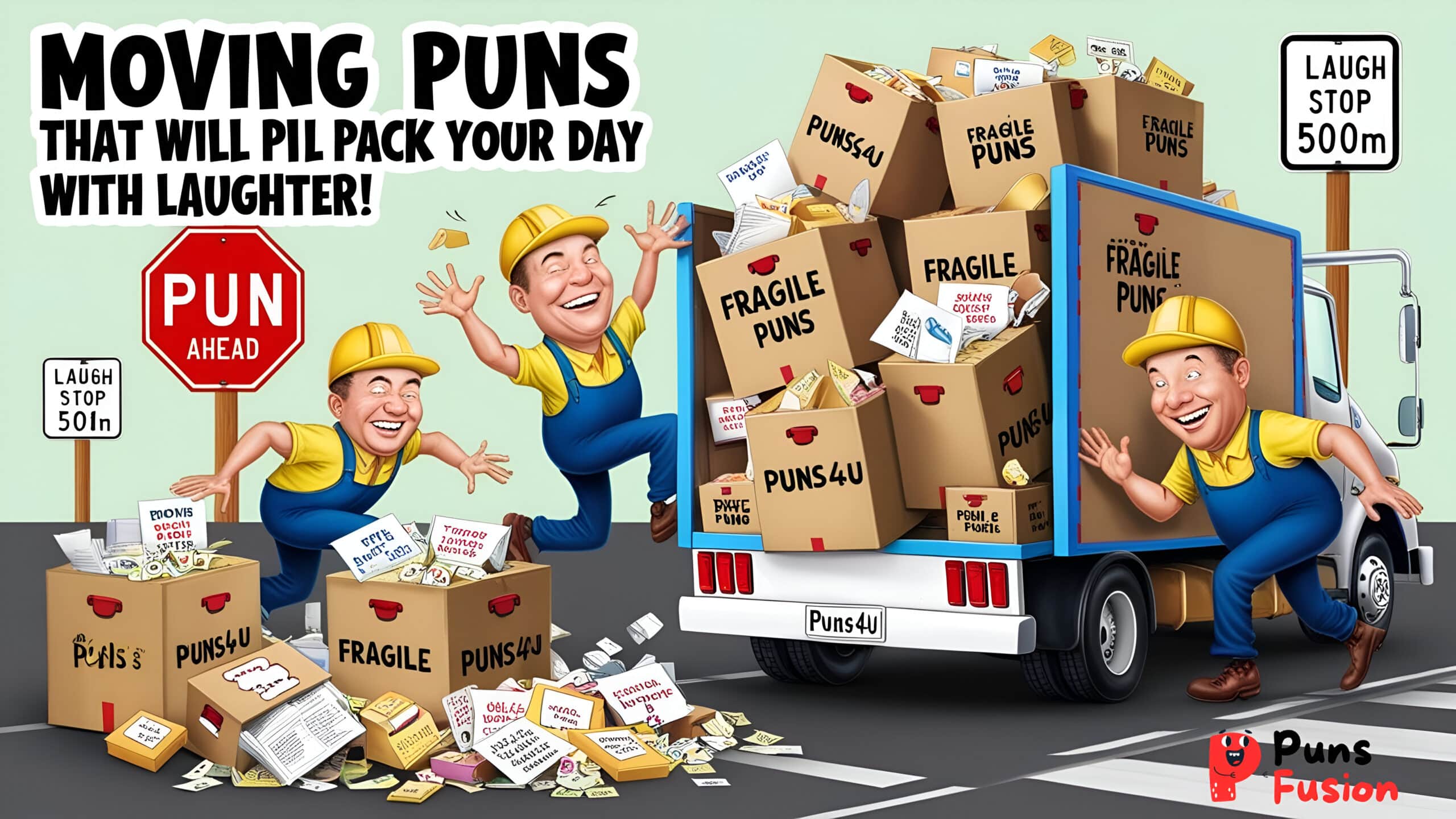 Moving Puns That Will Pack Your Day with Laughter!